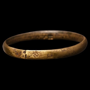 Post Medieval Bronze LOVE Posy Ring