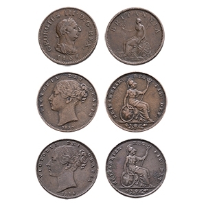 George III and Victoria - AE Farthing Group [3]