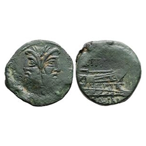 Ancient Roman Republican Coins - Post Reform - Janus AE As