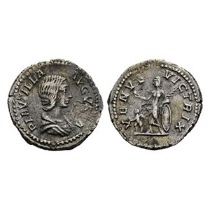Ancient Roman Imperial Coins - Plautilla - Venus AR Denarius