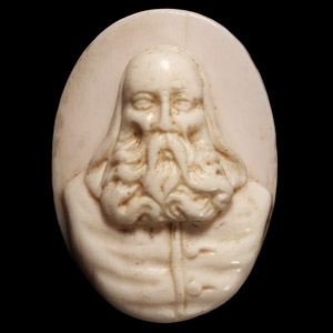Shell Cameo of a Wealthy Merchant