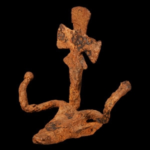 Byzantine Bull-Head Attachment with Cross
