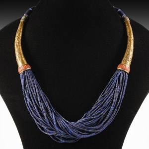 Sino-Tibetan Lapis Lazuli Necklace