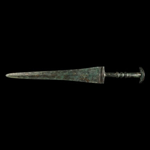 Luristan Dagger with Decorated Hilt