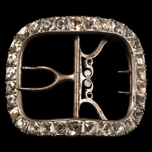 Georgian Period Silver Shoe Buckle