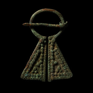 Viking Inspired Omega-Shaped Penannular Brooch