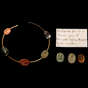 Egyptian and Later Scarab and Intaglio Collection