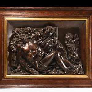 Copper La Pieta Plaque