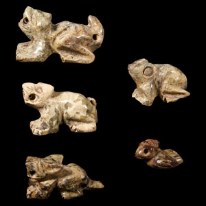 Prehispanic Animal Statue Group