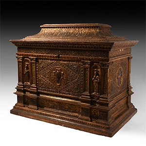Northern Italian Gilt Wooden Casket