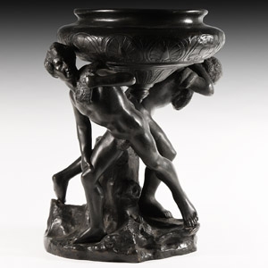 Post Medieval Water Basin with Figures