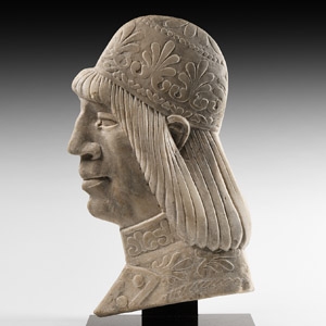 Post Medieval Marble Head of a Man