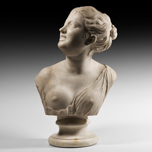 Post Medieval Marble Bust of a Female