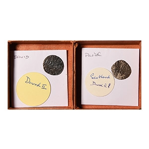 British Medieval Coins - Scotland - David II - Drayton Hoard - Long Cross Pennies [2]