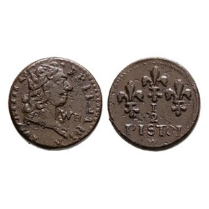 Coin Weights - Louis XIIII - Half Pistol - Coin Weight