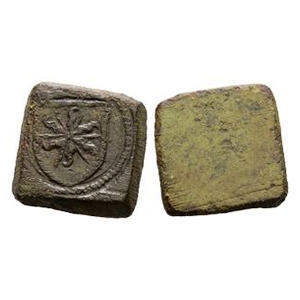 Coin Weights - France - Ecu au Soleil - Uniface Coin Weight