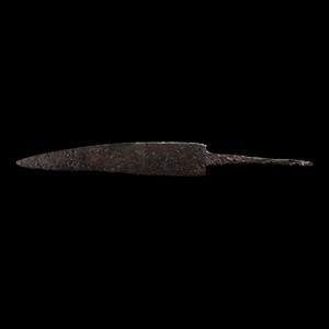 Medieval Iron Single-Edged Knife