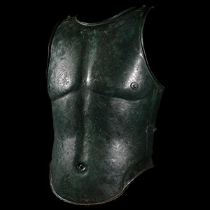 Roman Style Bronze Cuirass