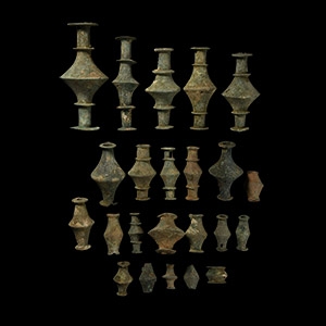 Greek Bronze Furniture Fitting Group