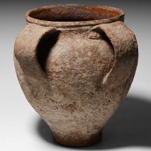 Post Medieval Two-Handled Ceramic Vessel