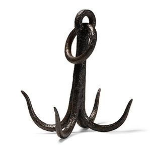 Medieval Iron Grappling Hook
