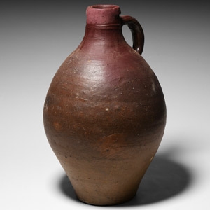 Large Post Medieval Glazed Vessel