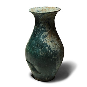 Greek Piriform Bronze Vessel