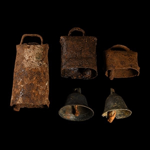 Medieval Bronze and Iron Bell Collection