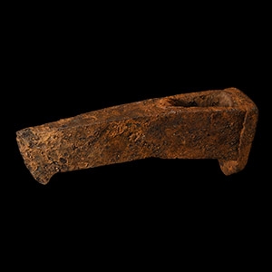 Post Medieval Iron Axehead with Makers Marks