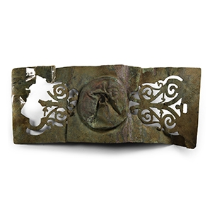 Large Roman Bronze Military Mount