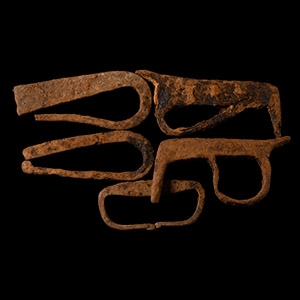 Medieval Iron Fire Starter Group