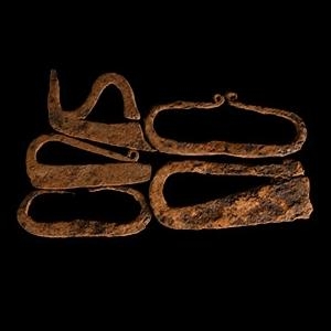 Medieval Iron Fire Starter Group