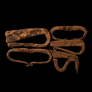 Medieval Iron Fire Starter Group