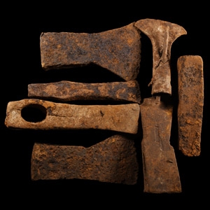 Medieval Iron Axe Group
