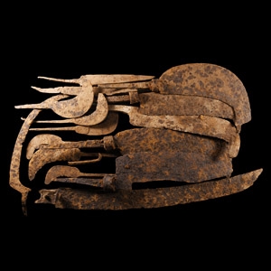 Medieval Iron Artefact Group