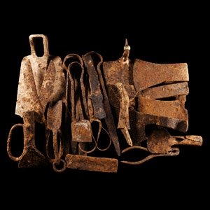 Medieval Iron Artefact Group