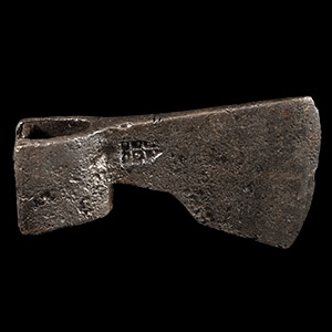Medieval Iron Axehead