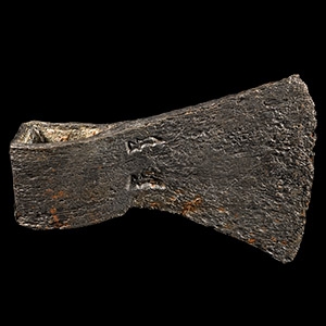 Medieval Iron Axehead