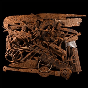 Medieval Iron Artefact Group