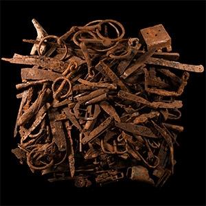 Medieval Iron Artefact Group