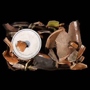 Medieval Glazed Pottery Fragment Group