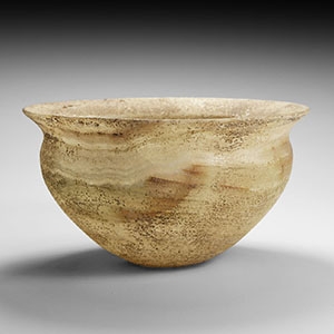 Western Asiatic Alabaster Vessel