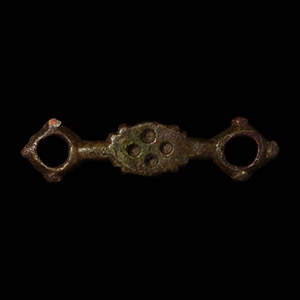 Viking Bronze Horse Harness Cheek Piece