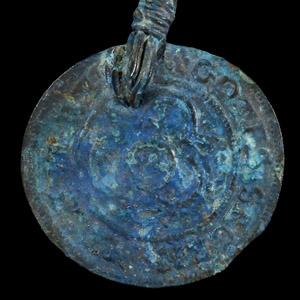 Post Medieval Bronze Nuremberg Jetton Pendant