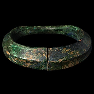 Heavy Viking Age Bronze Bracelet