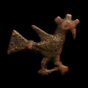 Viking Bronze Bird Brooch
