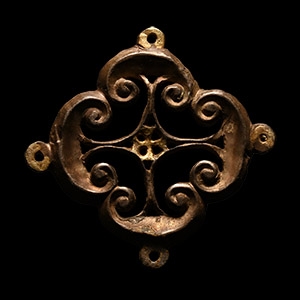 Medieval Silver-Gilt Pilgrims Badge