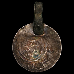 Viking Plundered Silver Coin Pendant