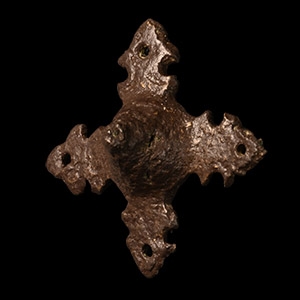 Viking Age Bronze Shield Mount