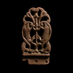 Viking Bronze Zoomorphic Strap End